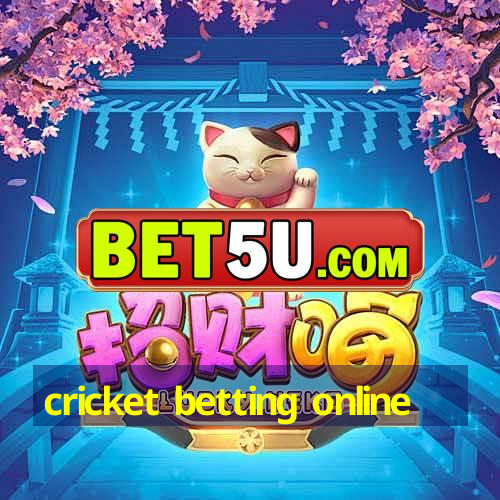 cricket betting online